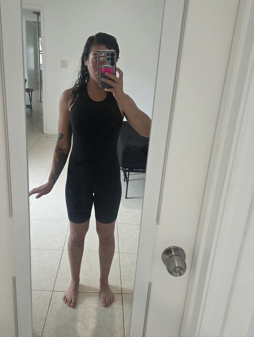 Black Jumpsuit Bodysuit Shapewear